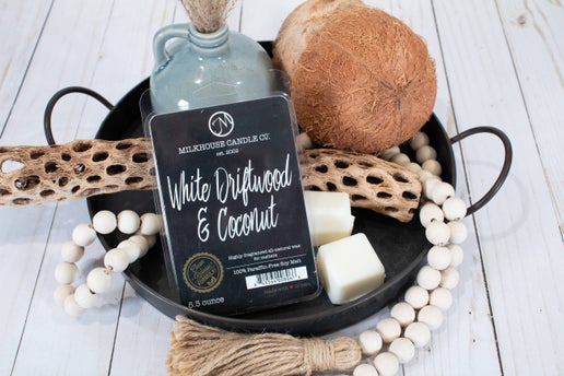 White Driftwood & Coconut Melts