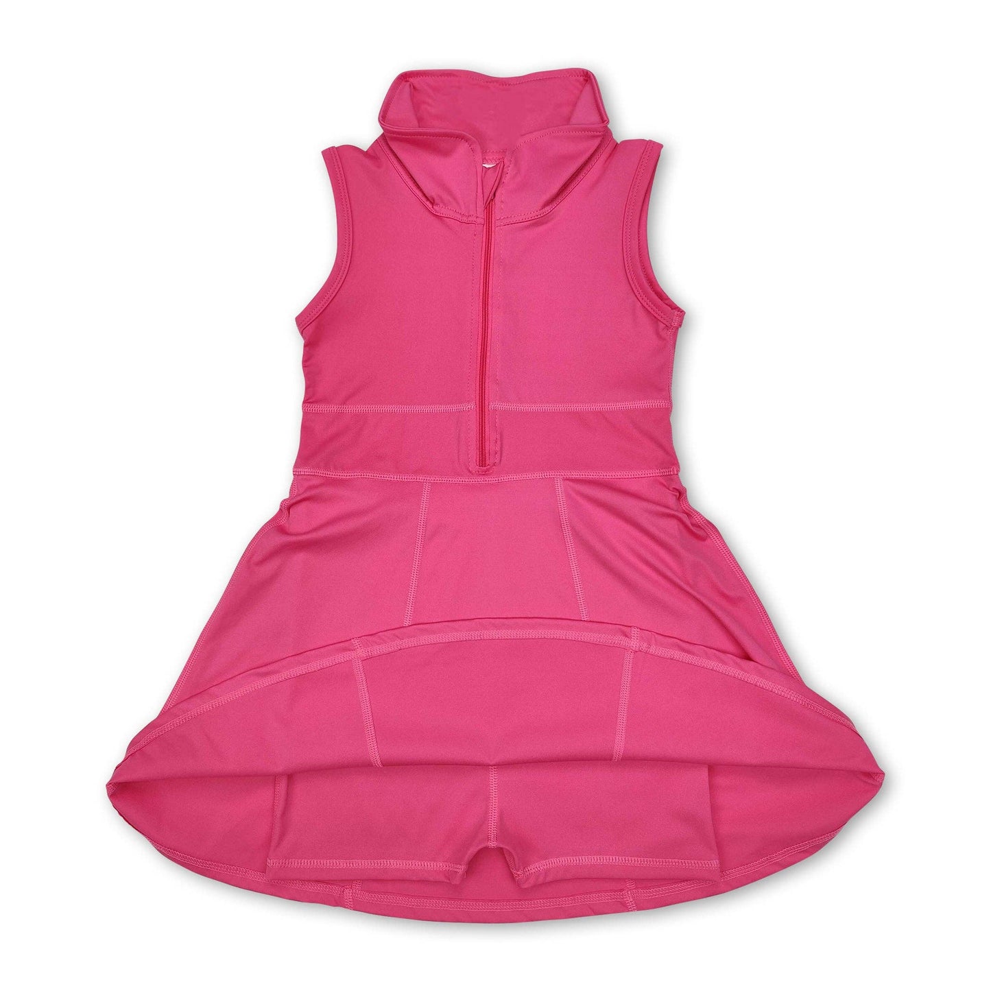 Hot pink Athletic Dress with Short
