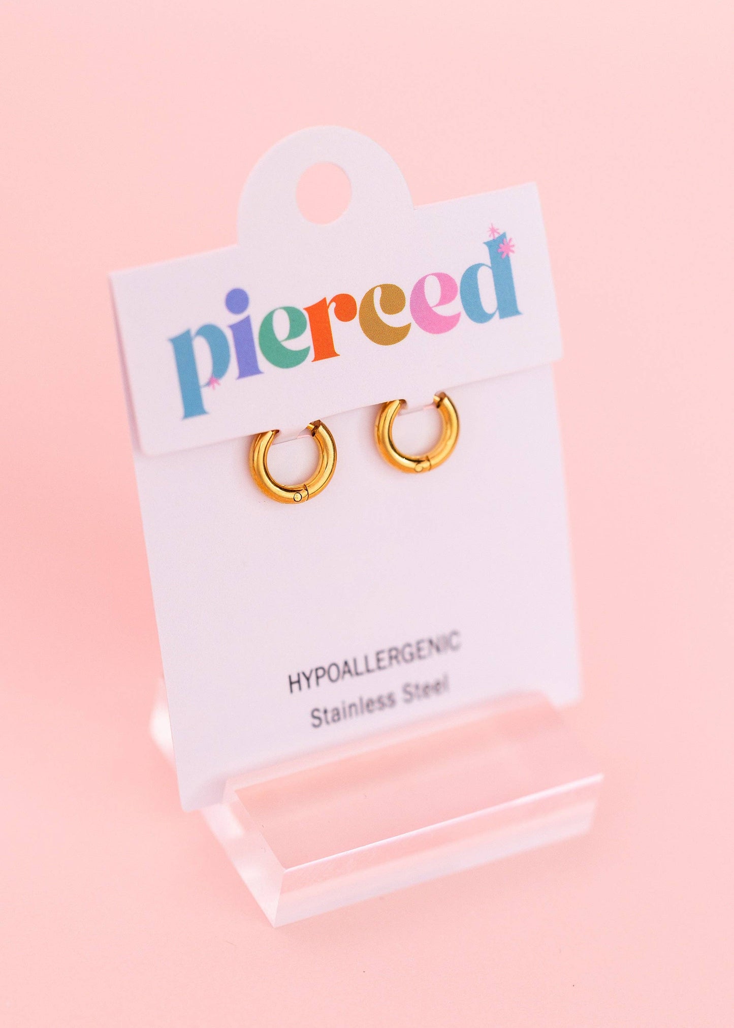6mm Gold Huggies