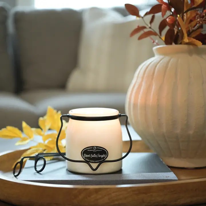 Brown Butter Pumpkin 16oz Butter Jar Candle