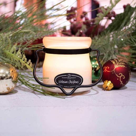 Victorian Christmas 5oz Cream Jar Candle