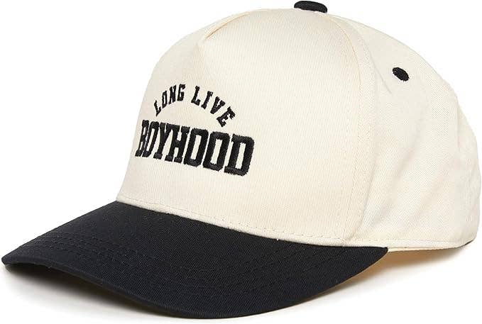 Long Live Boyhood Embroidered Hat