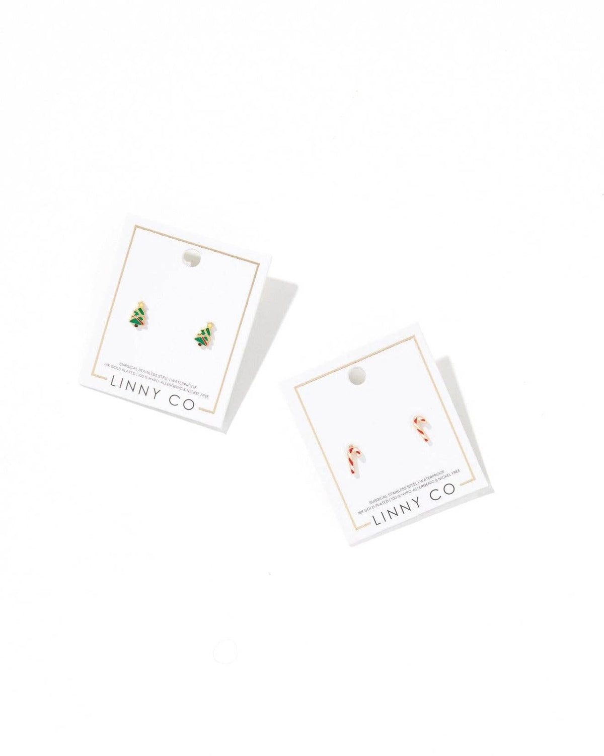 Screwback Stud Earrings - Noelle