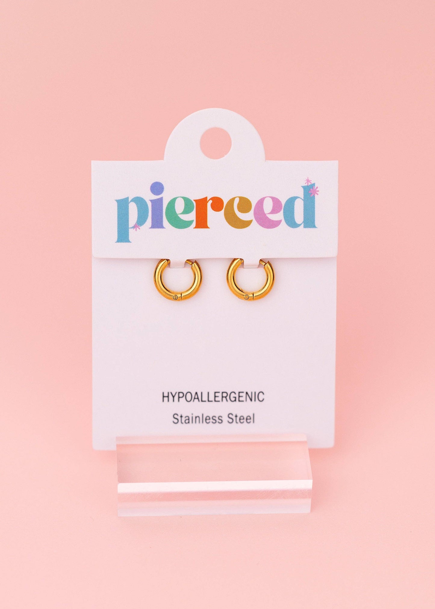 6mm Gold Huggies