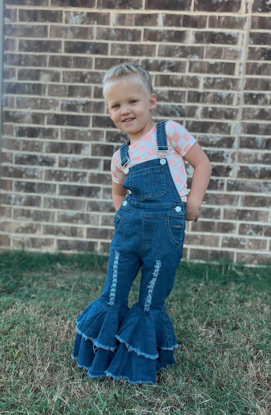 Distressed Overalls