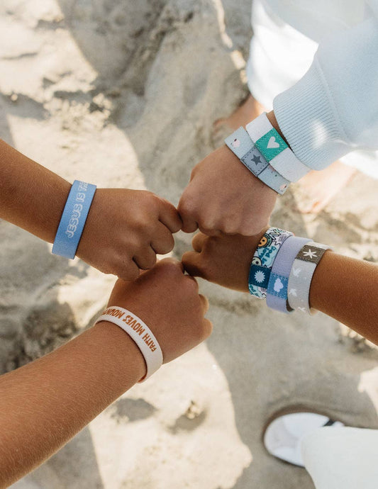 Pastel Kids Reversible Wristband