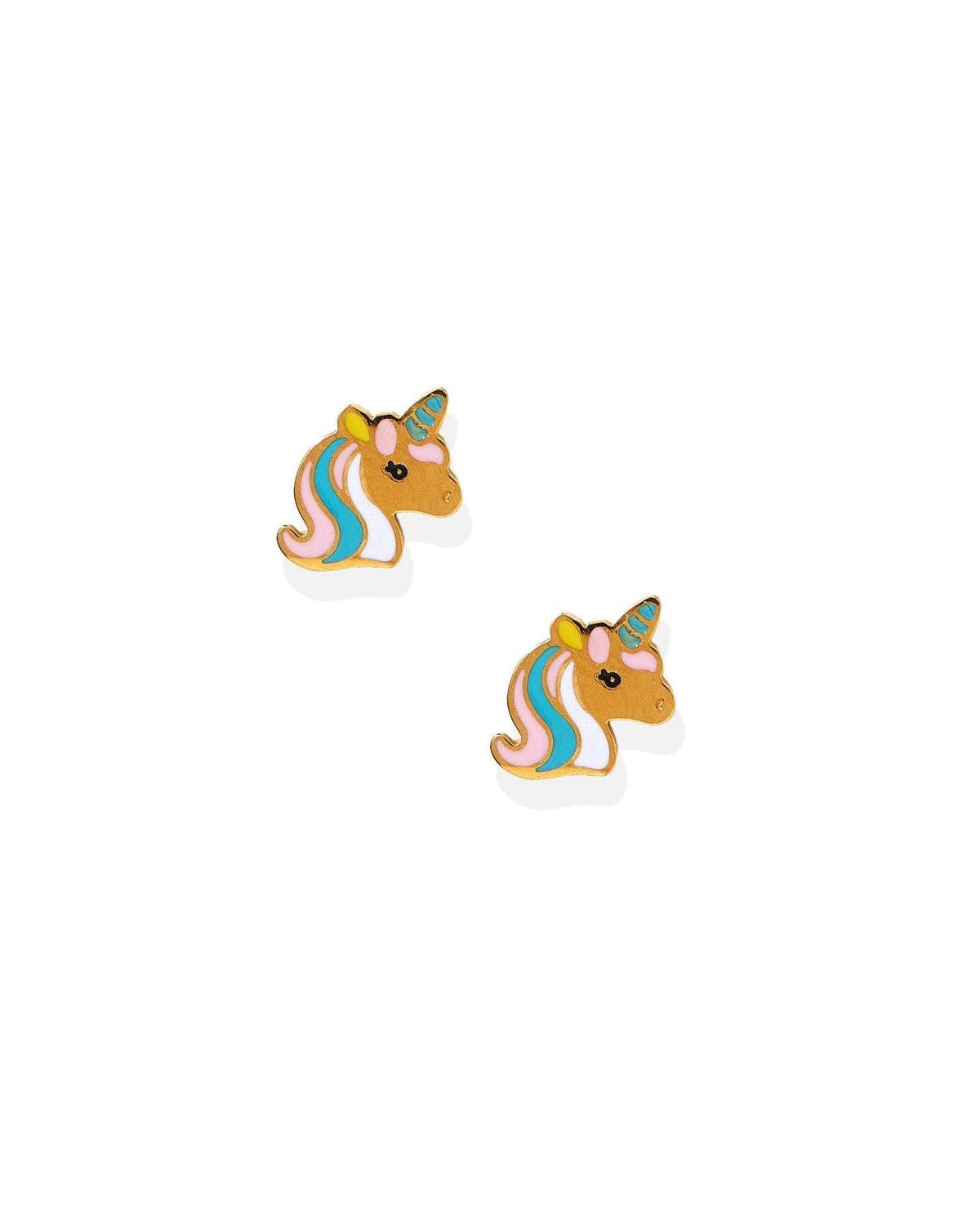 Screwback Stud Earrings - Unicorn