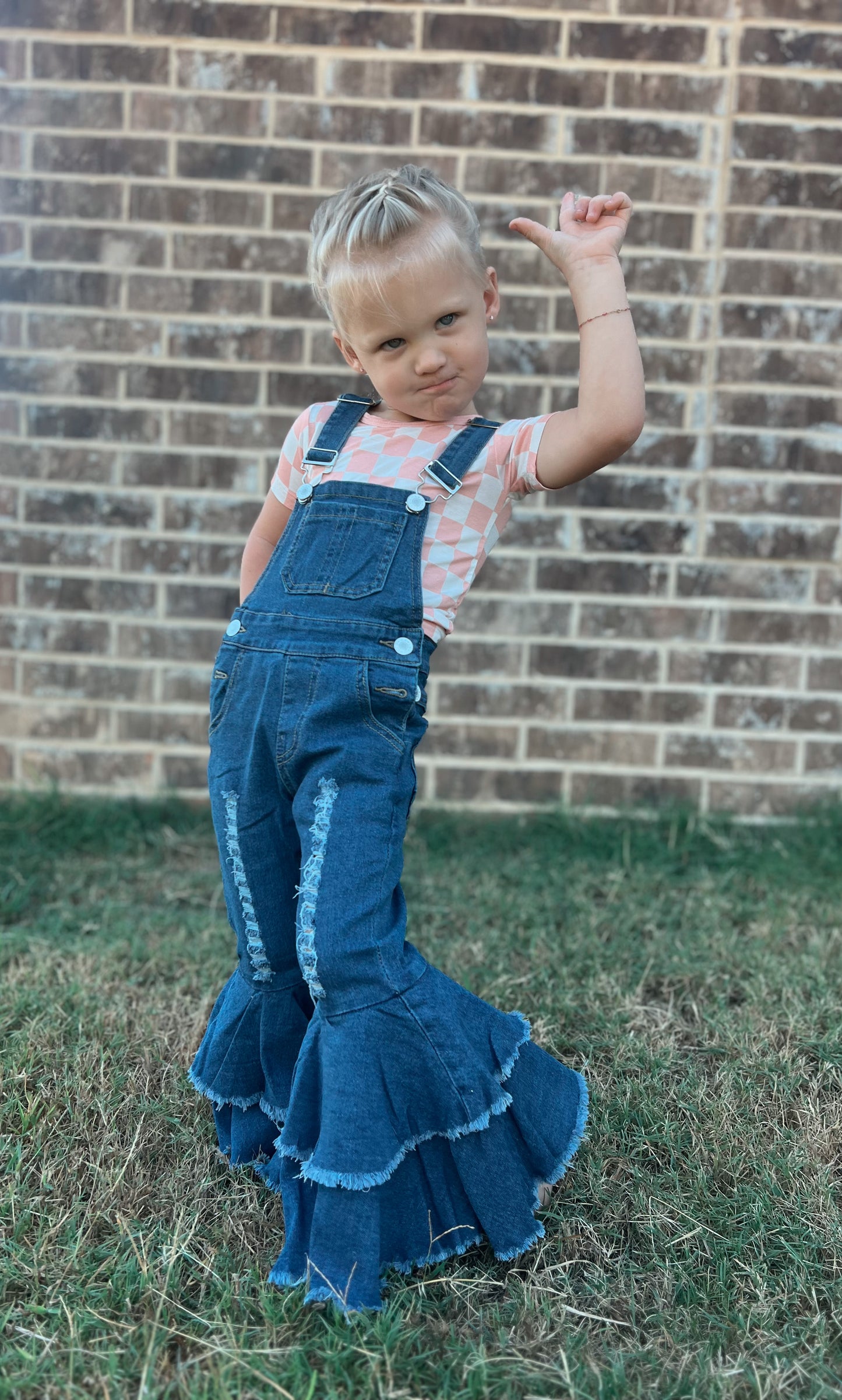 Distressed Overalls