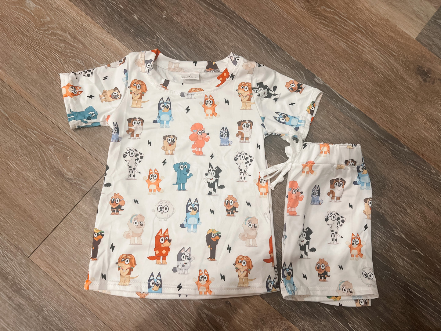 Heeler Friends Short Set