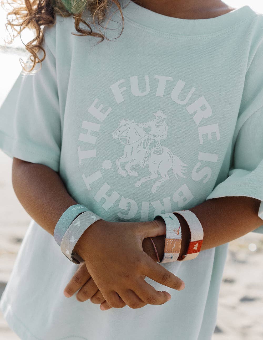 Pastel Kids Reversible Wristband