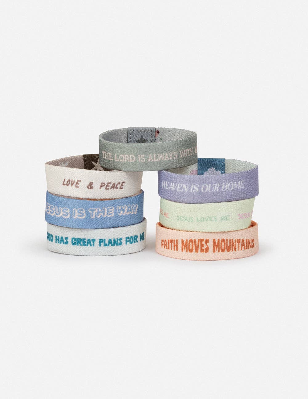 Pastel Kids Reversible Wristband