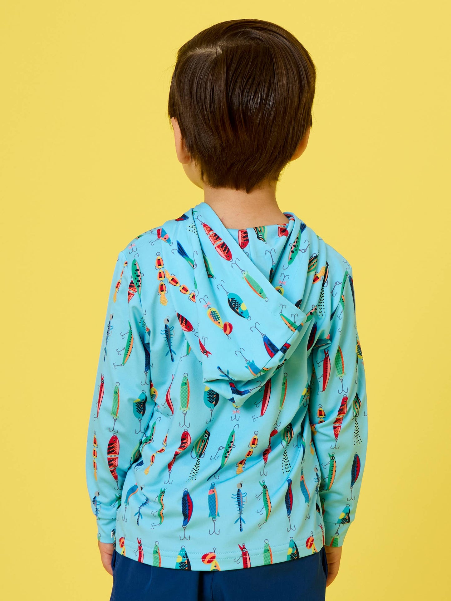 Boys Gone Fishin Performance Hooded Shirt