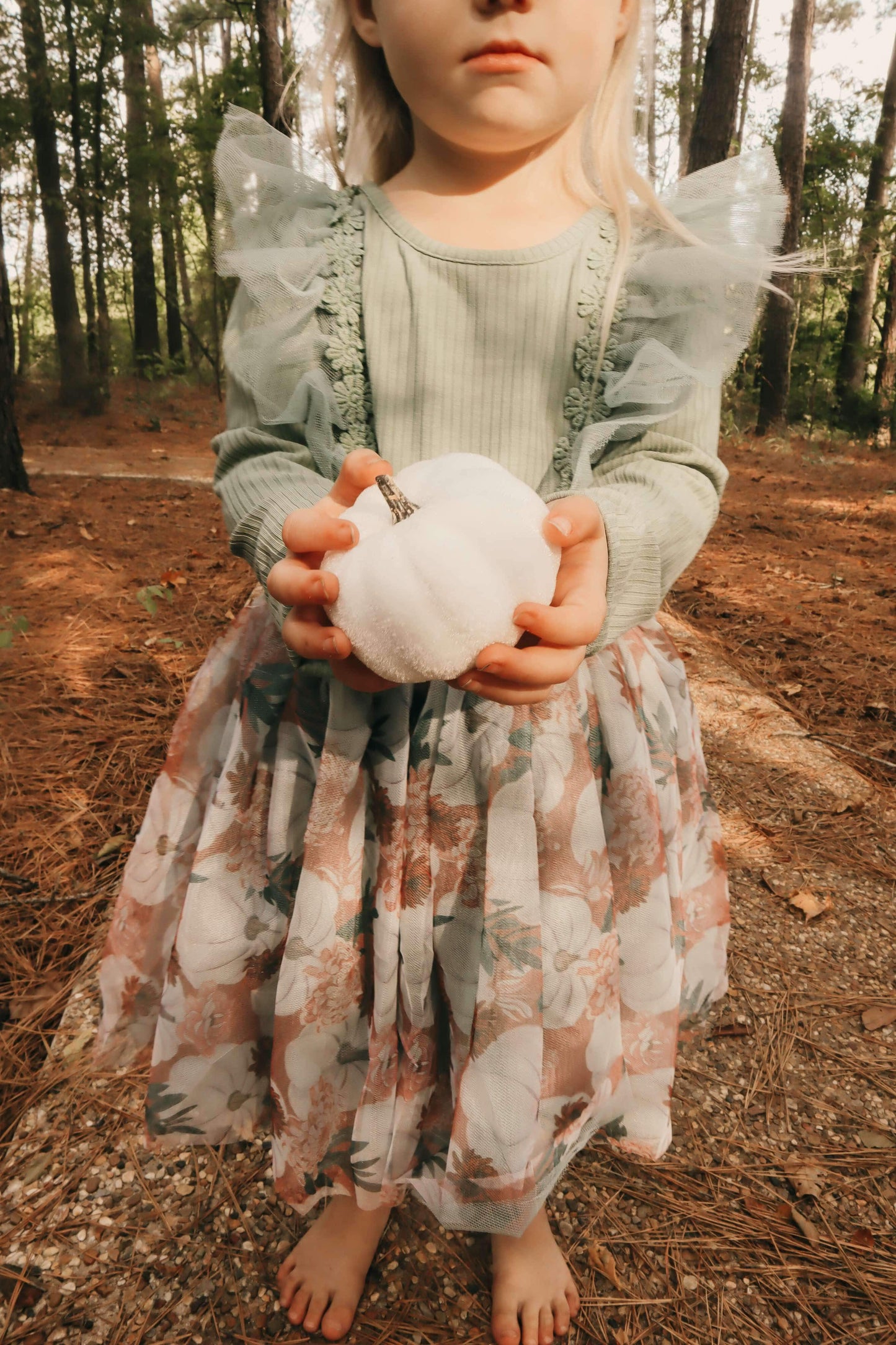 Sage Pumpkin Dress