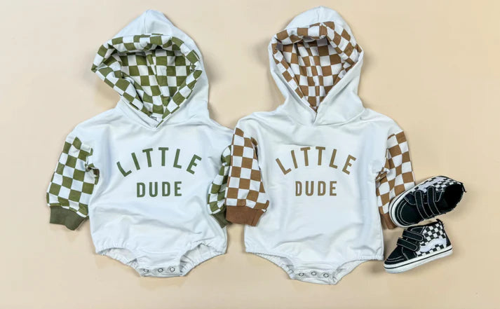 Little Dude Bubble Romper