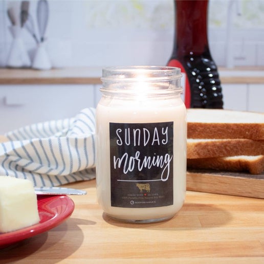 Sunday Morning 13oz Mason Jar Candle