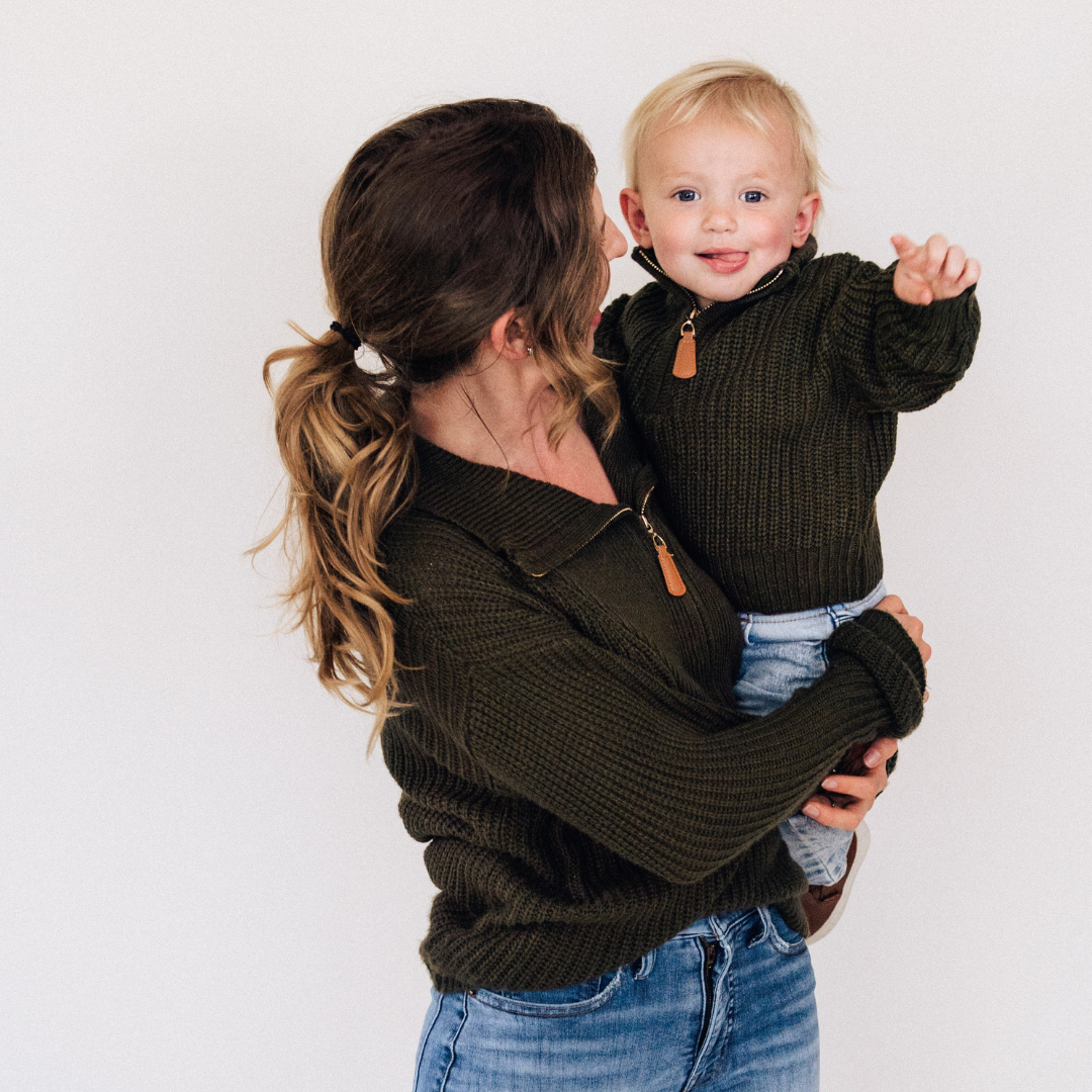 Dark Green Sweater - Infant