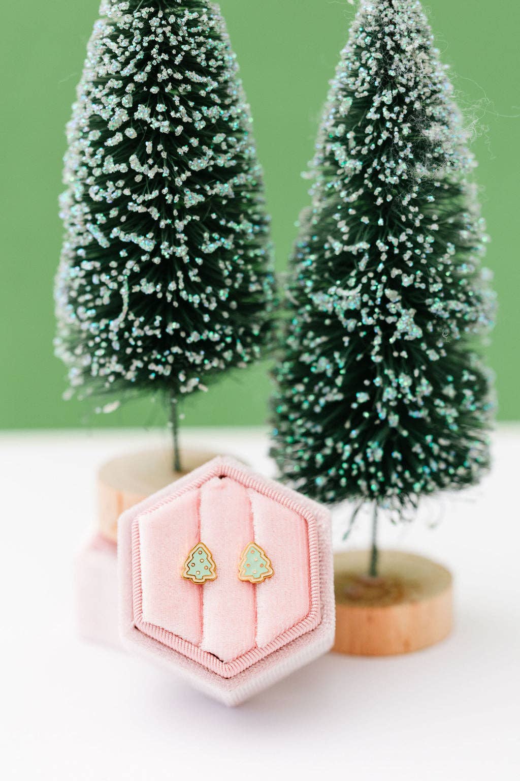 Christmas Sugar Cookie Stud Earrings