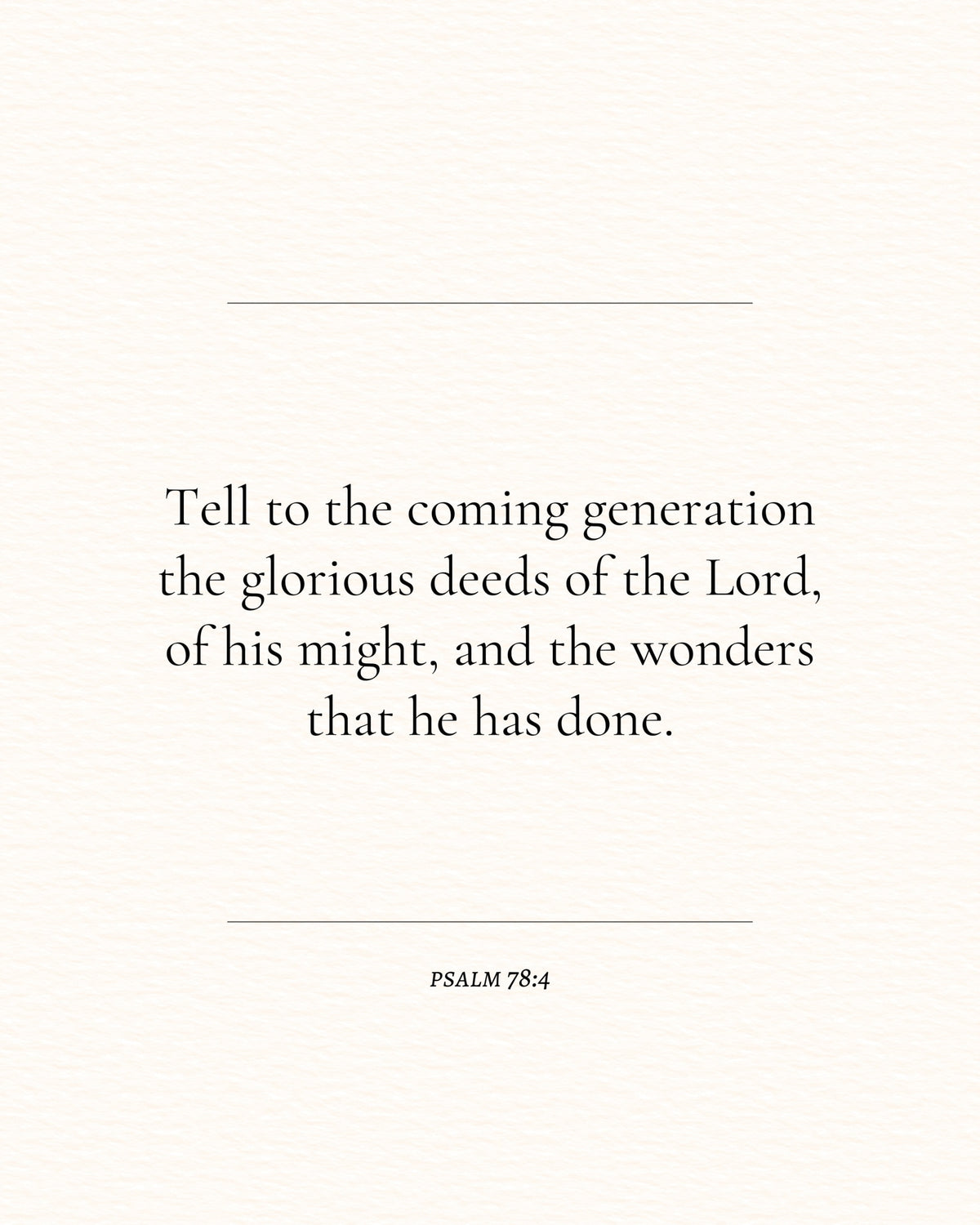 Psalm 78