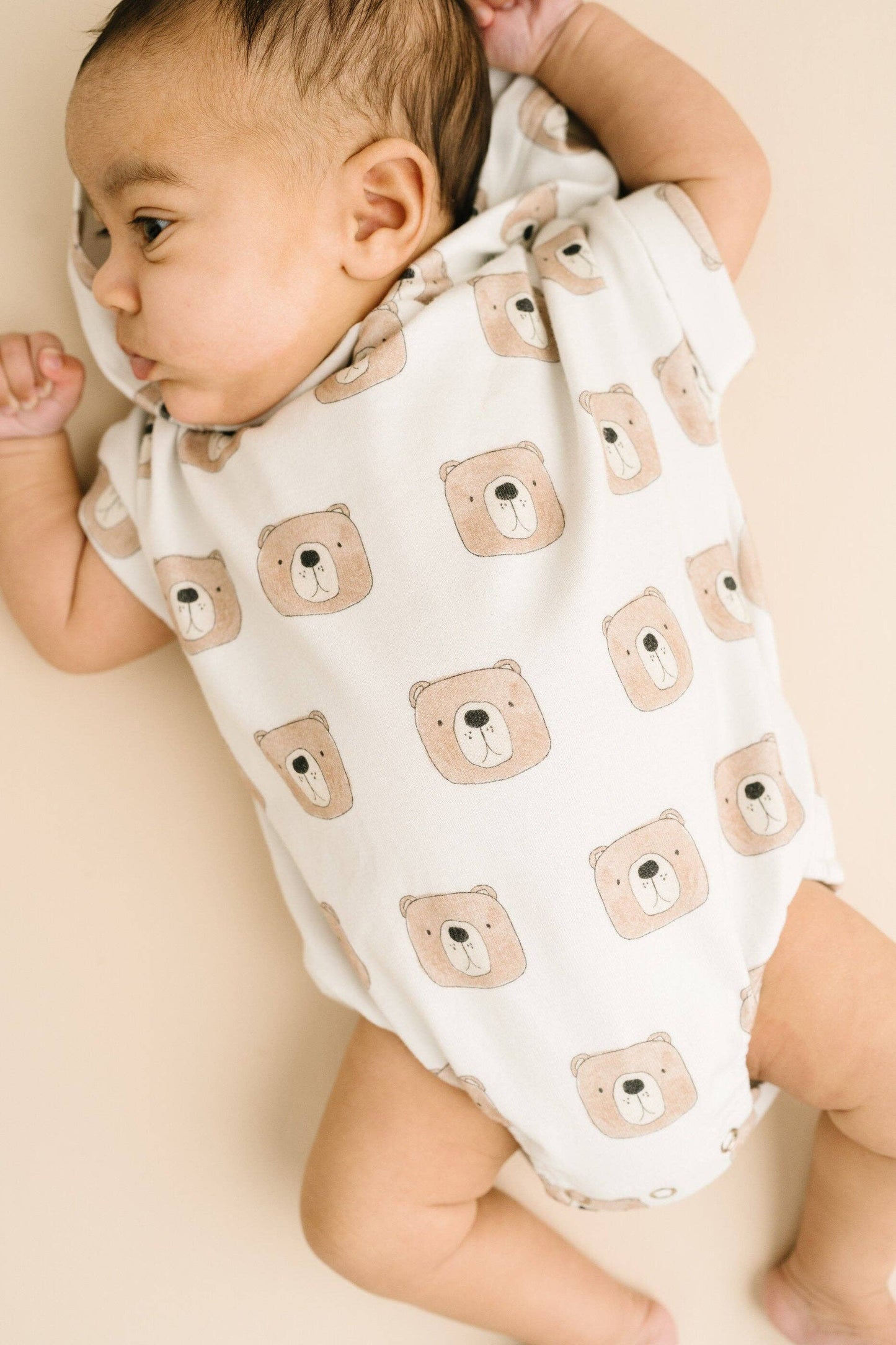 Bear Hooded Short Bubble