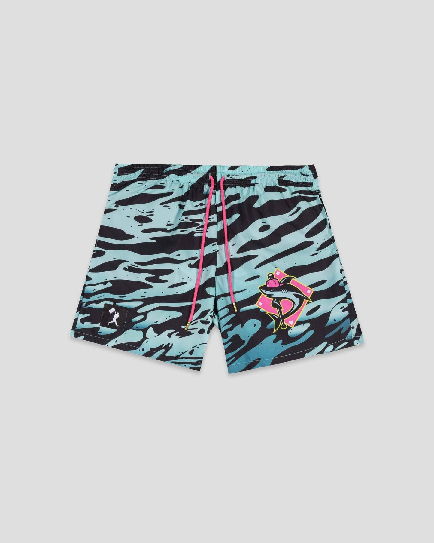 Shark Attack Cage Trunks (Rip Tide) - Youth