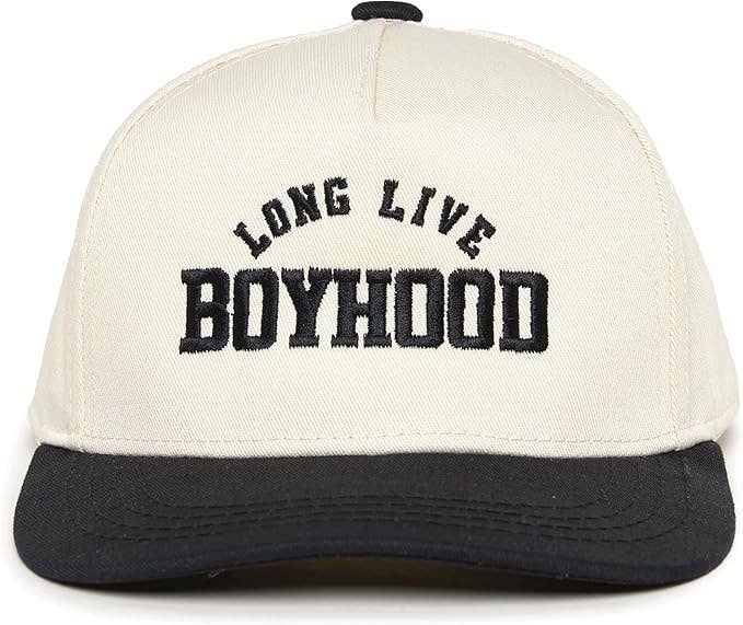 Long Live Boyhood Embroidered Hat