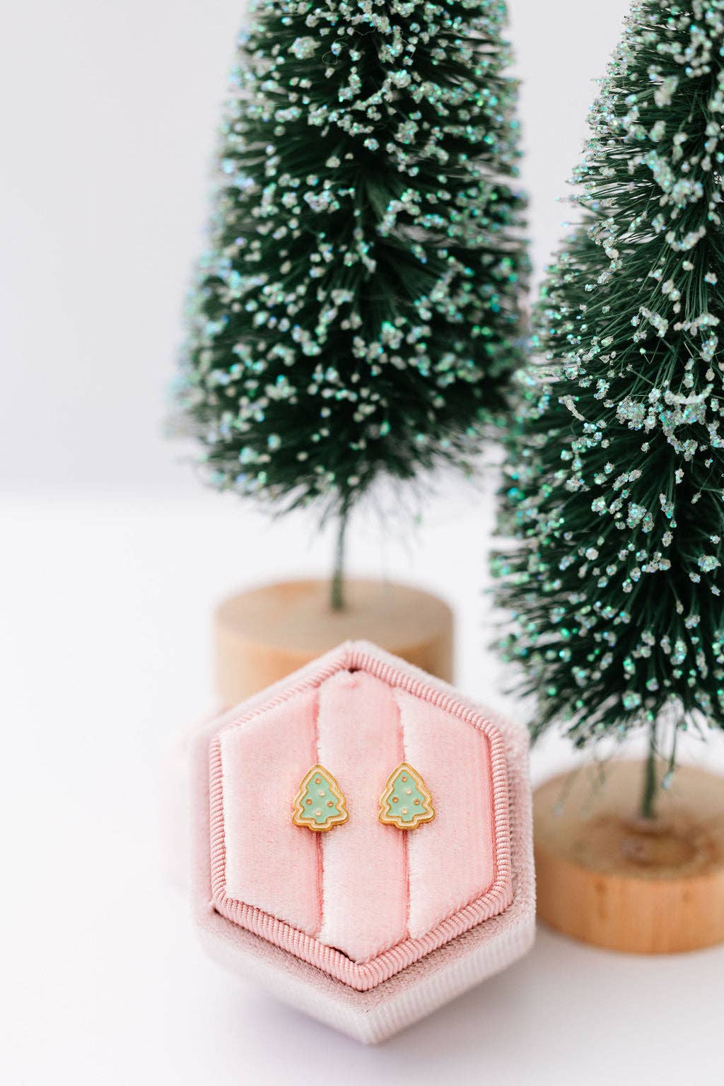 Christmas Sugar Cookie Stud Earrings