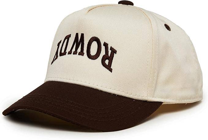 Rowdy Upside Down Embroidered Cap