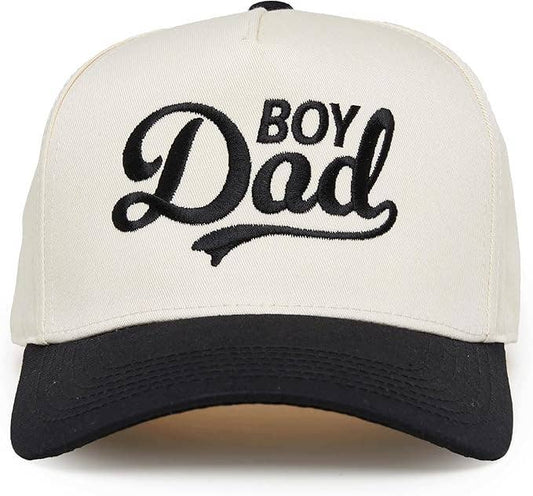 Boy Dad Embroidered Cap