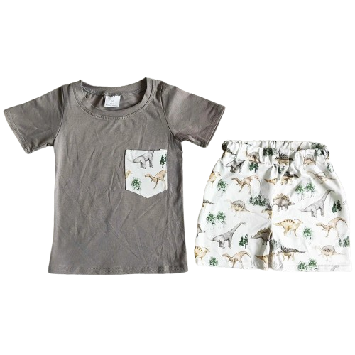 Dino-mite Short Set