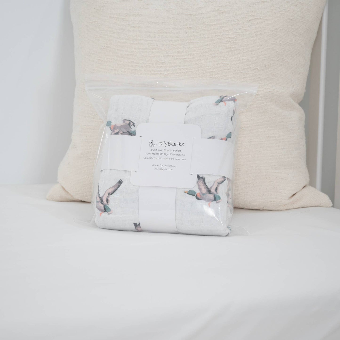 Quackin'up Duck Muslin Quilt