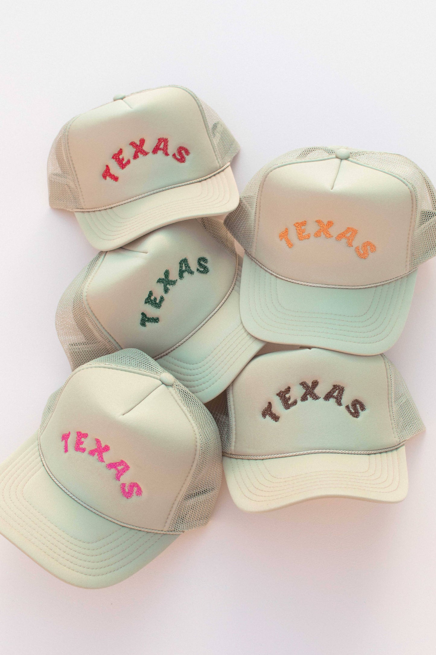 Embroidered Texas Trucker Hat