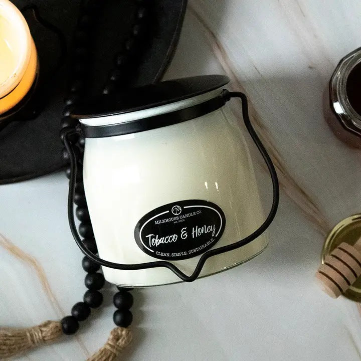 Tobacco & Honey 16oz Butter Jar