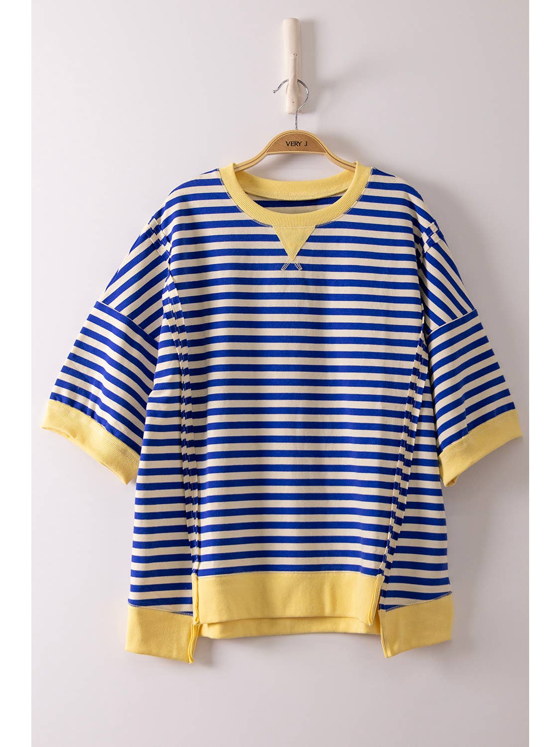 Stripe Casual Knit Top