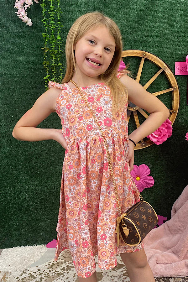 Just peachy dress o p collective llc