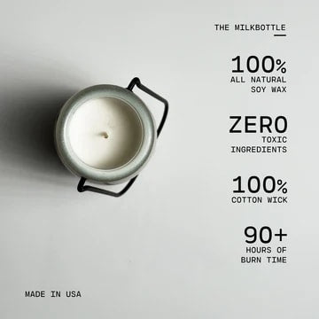 Brown Butter Brulee 14 oz Milkbottle Candle