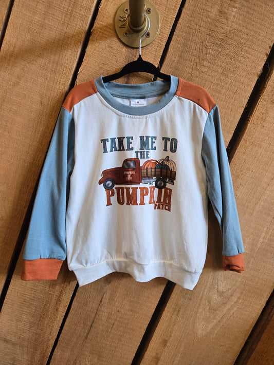 Boy Pumpkin Patch Tee