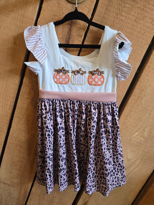 Leopard Pumpkin Dress