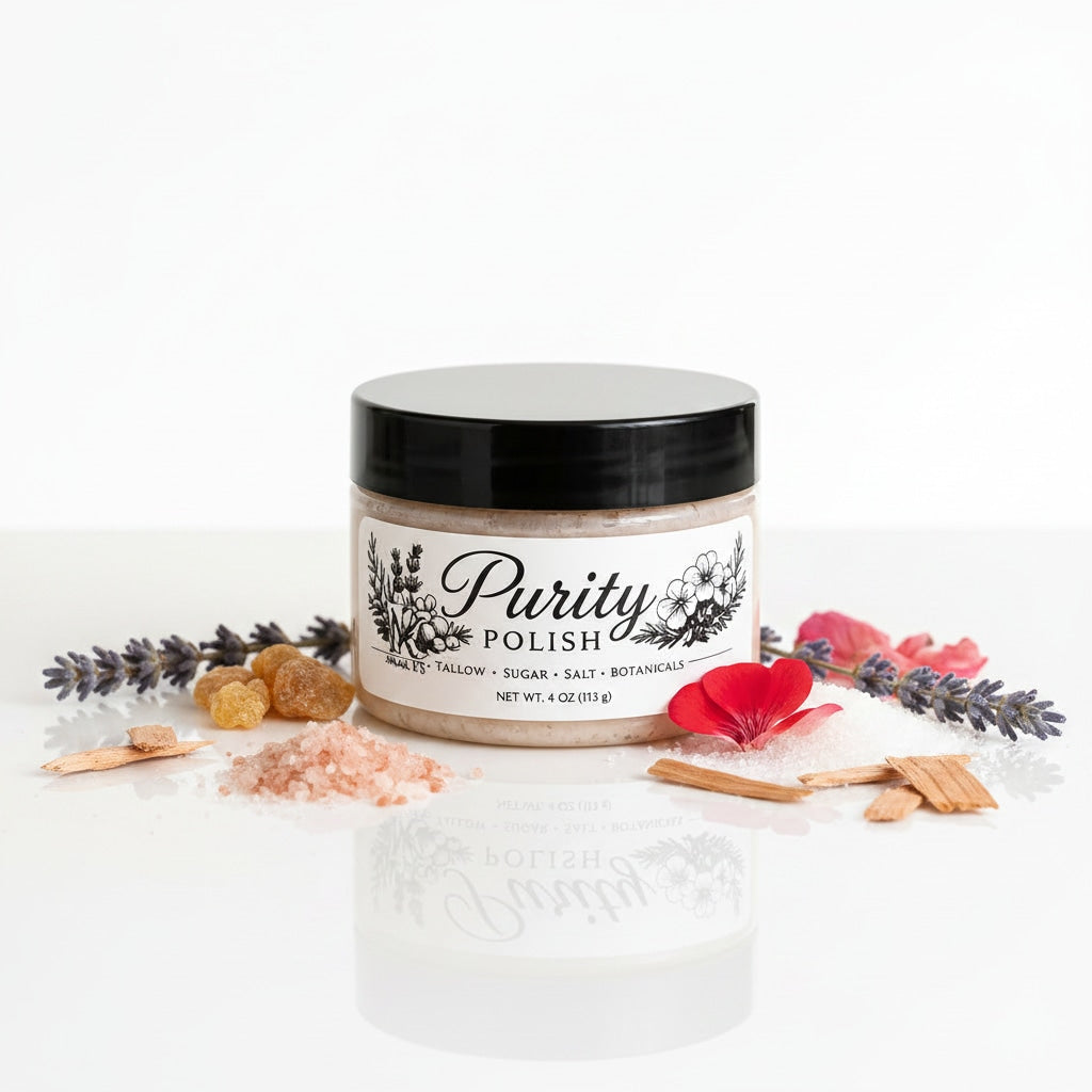Purity Polish face scrub