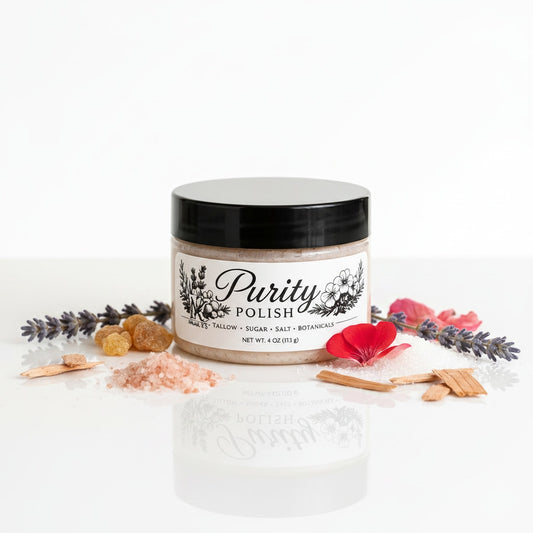Purity Polish face scrub