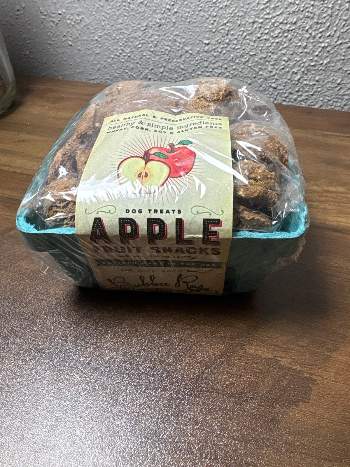 Bubba Rose Apple Fruit Snacks Dog