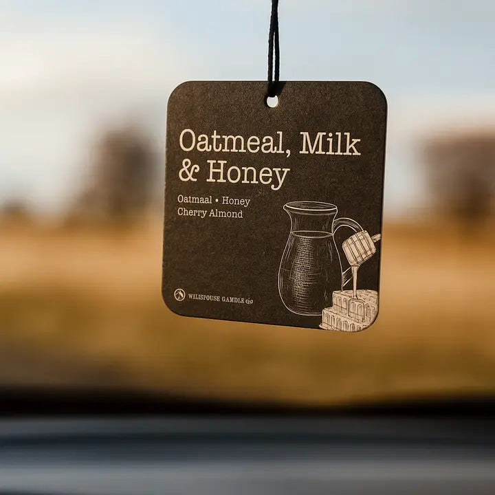 Oatmeal Milk & Honey Car Freshner