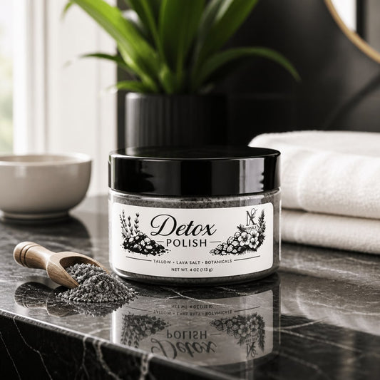 Detox Polish face scrub