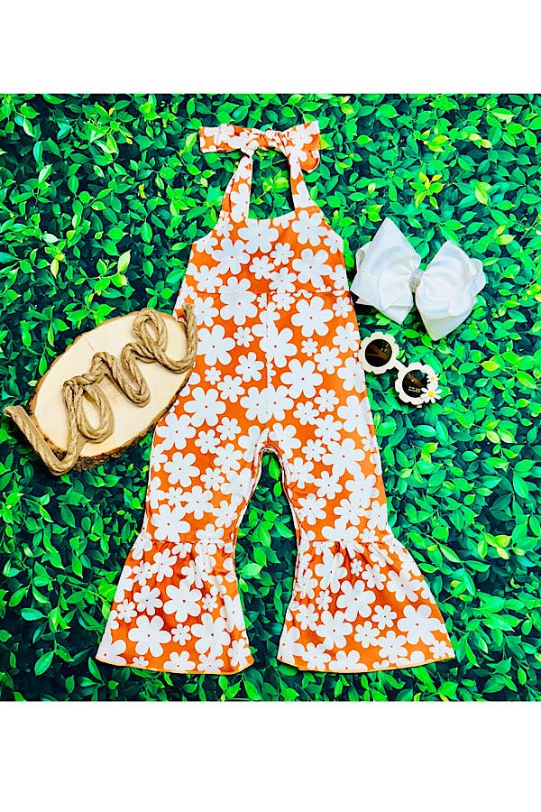 Floral Halter Jumpsuit